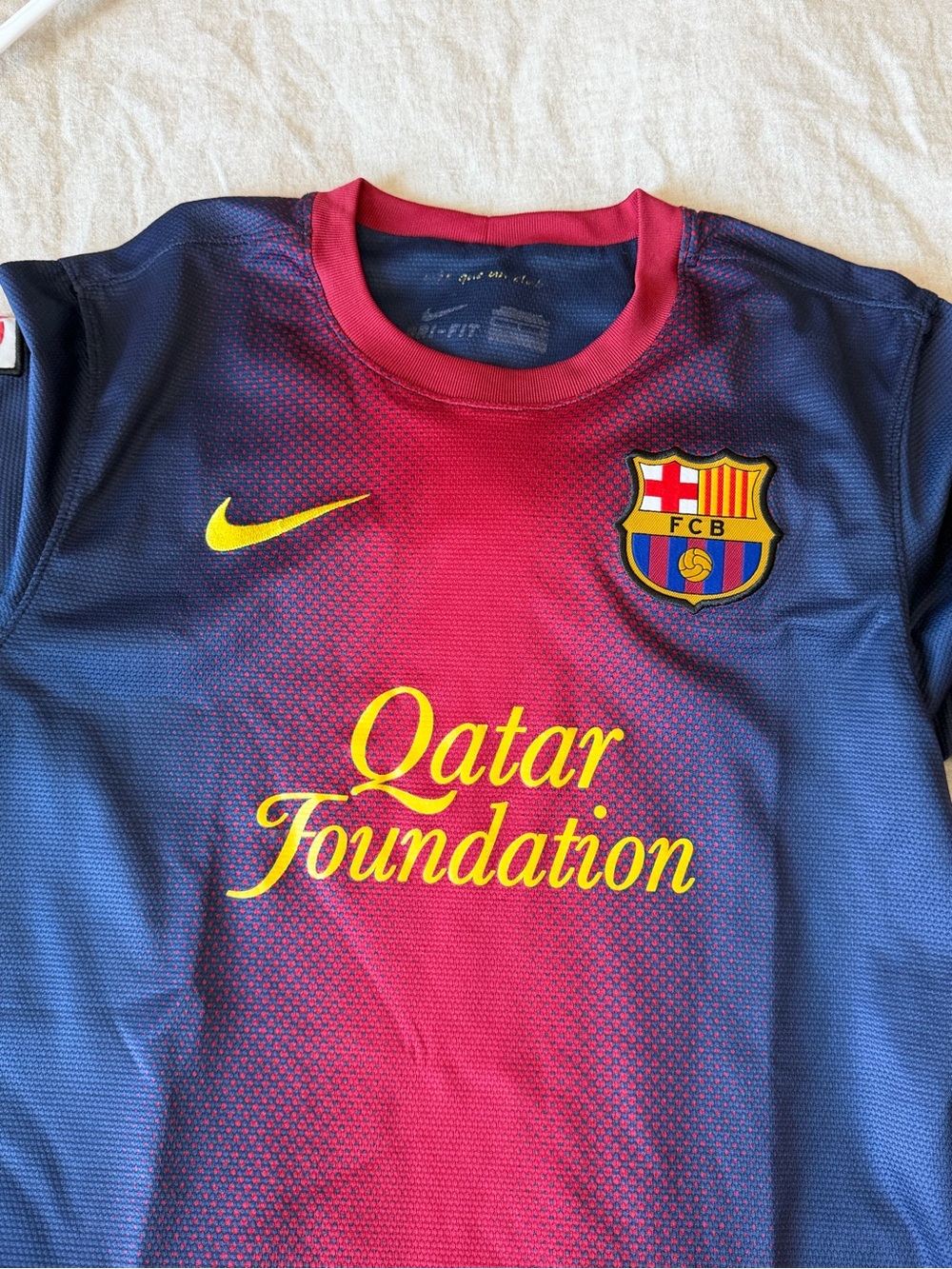 2012-2013 FC Barcelona jersey authentic fan version